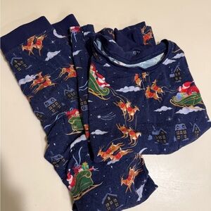 Little Sleepies Festive Navy Christmas set